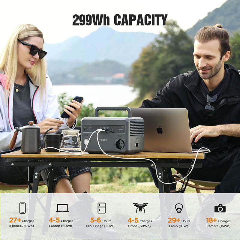Enjoy outdoor power with the CTECHI Power Station 220V, perfect for charging devices and appliances.